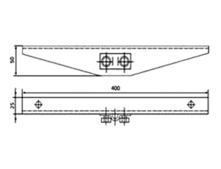 Габаритная схема подвески НЛ-ПВ У3